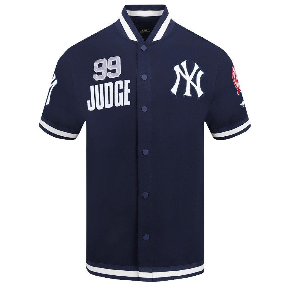 Pro Standard Men's MLB New York Yankees Aaron Judge #99 Classic Warm Up Jacket - Navy - NAVY